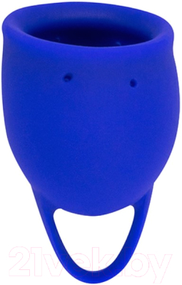 Менструальная чаша Lola Games Iris / 4000-06lola (20мл, синий)