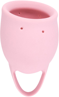 Менструальная чаша Lola Games Magnolia / 4000-14lola (20мл, розовый ) - 