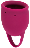 Менструальная чаша Lola Games Peony / 4000-11lola (15мл, малиновый) - 