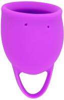Менструальная чаша Lola Games Tulip / 4000-09lola (15мл, лиловый) - 