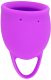 Менструальная чаша Lola Games Tulip / 4000-08lola (20мл, лиловый) - 