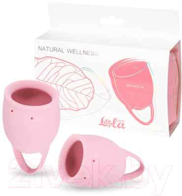 Набор менструальных чаш Lola Games Magnolia / 4000-05lola (розовый)