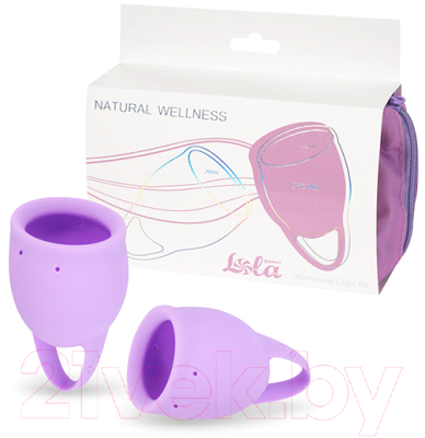 Набор менструальных чаш Lola Games Orchid / 4000-04lola (сиреневый)