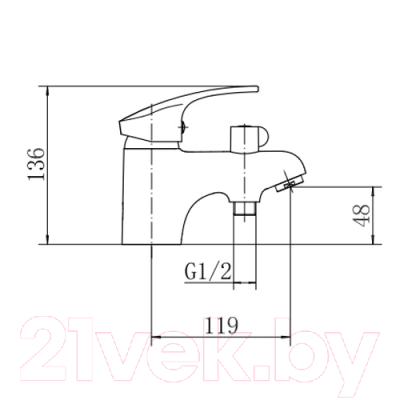 Смеситель Fashun A1221
