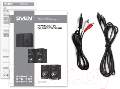 Изображение товара Мультимедиа акустика Sven SPS-614 (черный)