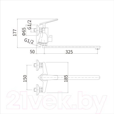 Смеситель Fashun A2281-7