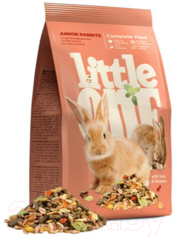 Корм для грызунов Mealberry Little One Юниор для кроликов (400г) — фото 2