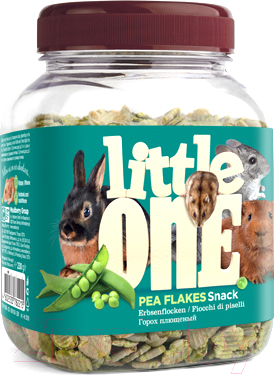 Лакомство для грызунов Mealberry Little One Плющеный горох (230г)