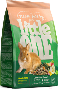 Корм для грызунов Mealberry Little One Зеленая долина для кроликов (750г)