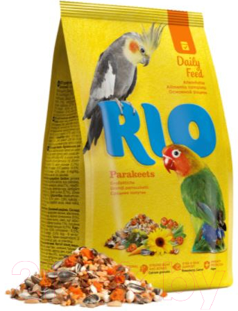 Корм для птиц Mealberry RIO для средних попугаев (1кг) — фото 2
