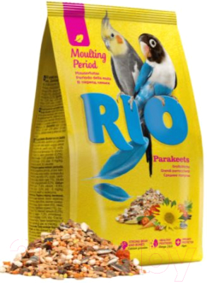 Корм для птиц Mealberry RIO для средних попугаев в период линьки (1кг)