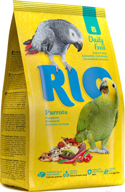 Корм для птиц Mealberry RIO для крупных попугаев (500г)