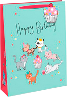 

Пакет подарочный Rhodia, Kitten Party Girl / 28887-3C