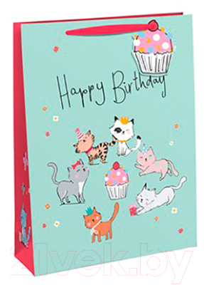 Пакет подарочный Rhodia Kitten Party Girl / 28887-2C