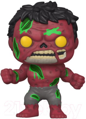 Фигурка коллекционная Funko POP! Bobble Marvel Marvel Zombies Red Hulk 54474 / Fun2549956