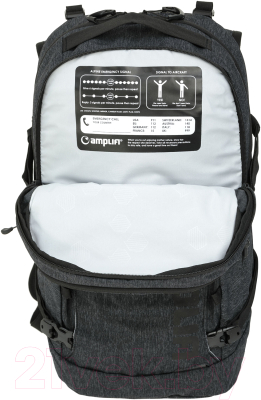 Рюкзак туристический Amplifi 2021-22 BC22L / 840021 (черный)