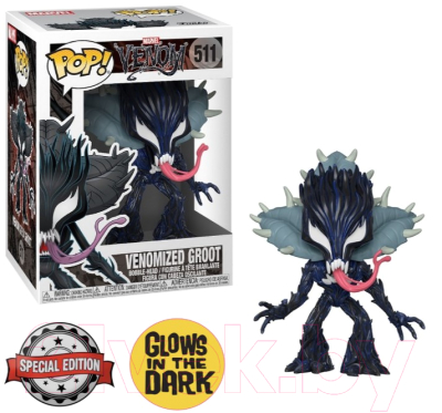 Фигурка коллекционная Funko POP! Bobble Marvel Venom Venomized Groot 47614 / Fun25491019