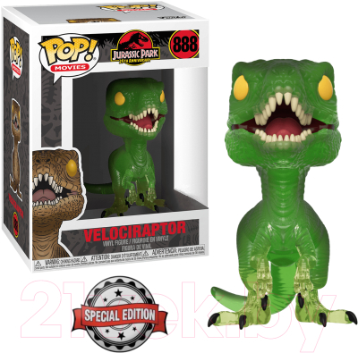 Фигурка коллекционная Funko POP! Movies Jurassic Park Velociraptor 47624 / Fun25491253