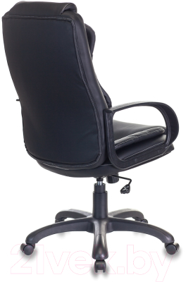 Кресло офисное Бюрократ CH-839 (искусственная кожа черный Leather Black/пластик)