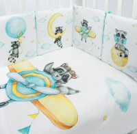 

Комплект постельный для малышей Amarobaby, Sky Pilot / AB213017SP/18