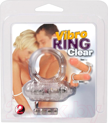 Виброкольцо You2Toys Vibro Ring Clear / 5643460000