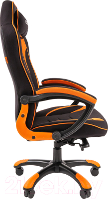 Кресло геймерское Chairman Game 28 (черный/оранжевый)