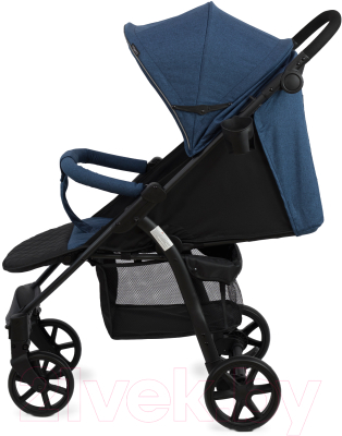 Детская прогулочная коляска Tomix Bliss V2 / HP-706V2 (темно-синий)