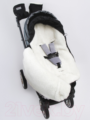 Конверт детский Amarobaby Snowy Travel / AMARO-6102-STC (черный)