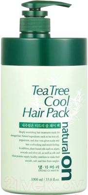 Маска для волос Daeng Gi Meo Ri Naturalon Tea Tree Cool Hair Pack (1л)