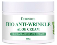 Крем для лица Deoproce Bio Anti-Wrinkle Aloe Cream (100мл) - 