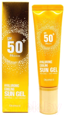 Гель солнцезащитный Deoproce Hyaluronic Cooling Sun Gel (50г)