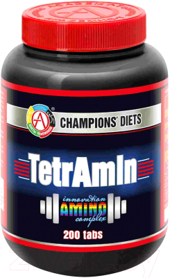 Комплексные аминокислоты Академия-Т TetrAmin (200 таблеток)