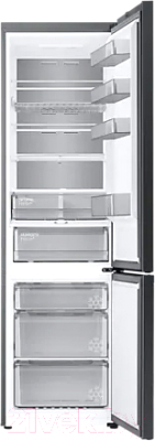 Холодильник с морозильником Samsung RB38A7B6222/WT