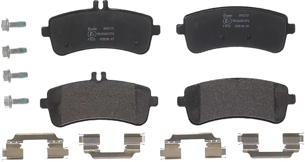 Тормозные колодки Brembo P50125