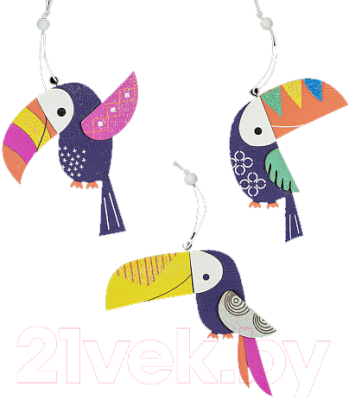 Изображение товара Елочная игрушка Erich Krause Decor Тукан / 49240