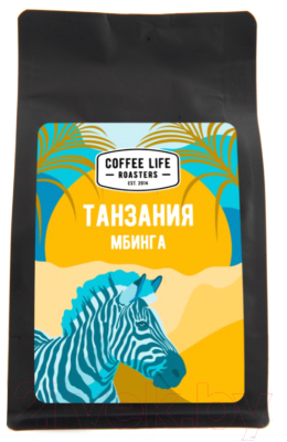 

Кофе в зернах Coffee Life Roasters, Танзания Мбинга