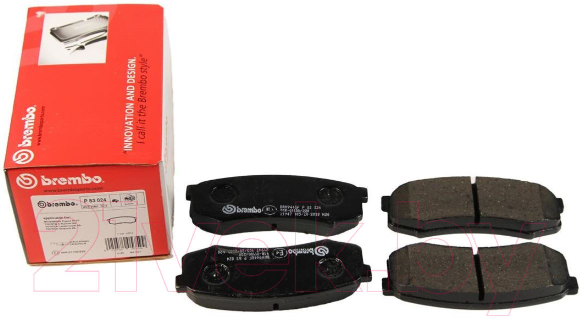 Тормозные колодки Brembo P83024 — фото 3