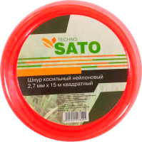

Леска для триммера Sato, Techno 2.7мм x 15м
