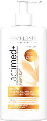 Гель для интимной гигиены Eveline Cosmetics Lactimed+ Молочная кислота Ромашка (250мл)