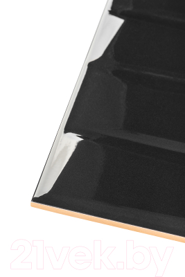 Плитка Cersanit Evolution Кирпичи Рельеф EVG233 (200x440, черный)