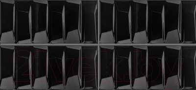 Плитка Cersanit Evolution Кирпичи Рельеф EVG233 (200x440, черный)
