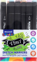 

Набор маркеров Mazari, Vinci Black / M-15147-12