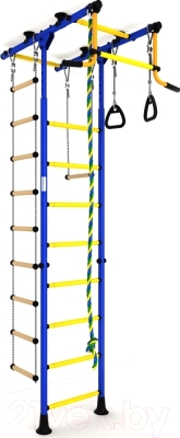 Детский спортивный комплекс Romana Комета-1 ДСКМ-2-8.06.Т.490.01-08 (синий/желтый)