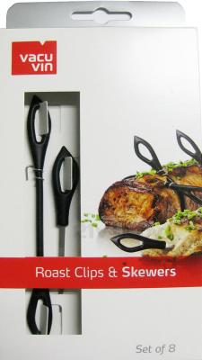 Набор кухонных приборов VacuVin Roast Clips & Skewers 5560460 - в упаковке