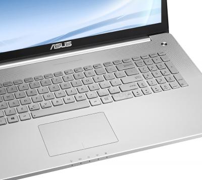 Ноутбук Asus N750JK-T4011D - клавиатура