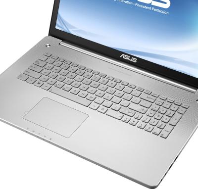 Ноутбук Asus N750JK-T4011D - клавиатура
