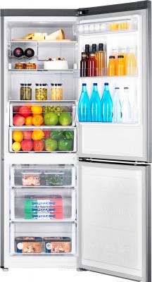Холодильник с морозильником Samsung RB31FERMDSS/RS - пример наполнения