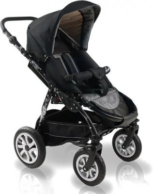 Детская универсальная коляска Bexa Fashion Roxy Chrome (205) - прогулочная (цвет 210 черная рама)