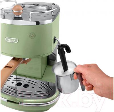 Кофеварка эспрессо DeLonghi ECOV 310.GR - каппучинатор