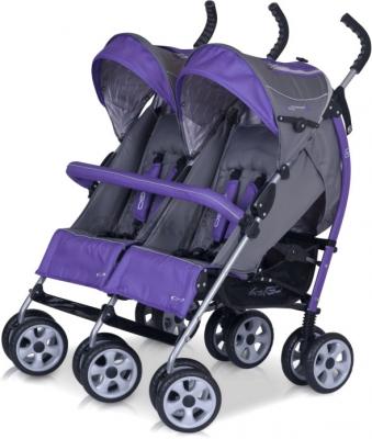 Детская прогулочная коляска EasyGo Duo Comfort (Red) - бампер (цвет ultra violet)